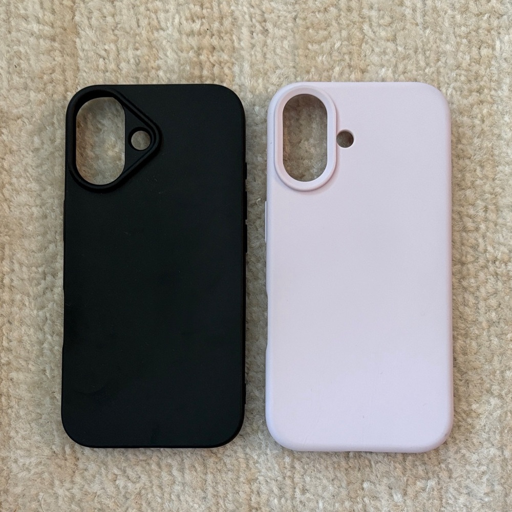 Dual Pack Black and White Phone Cases